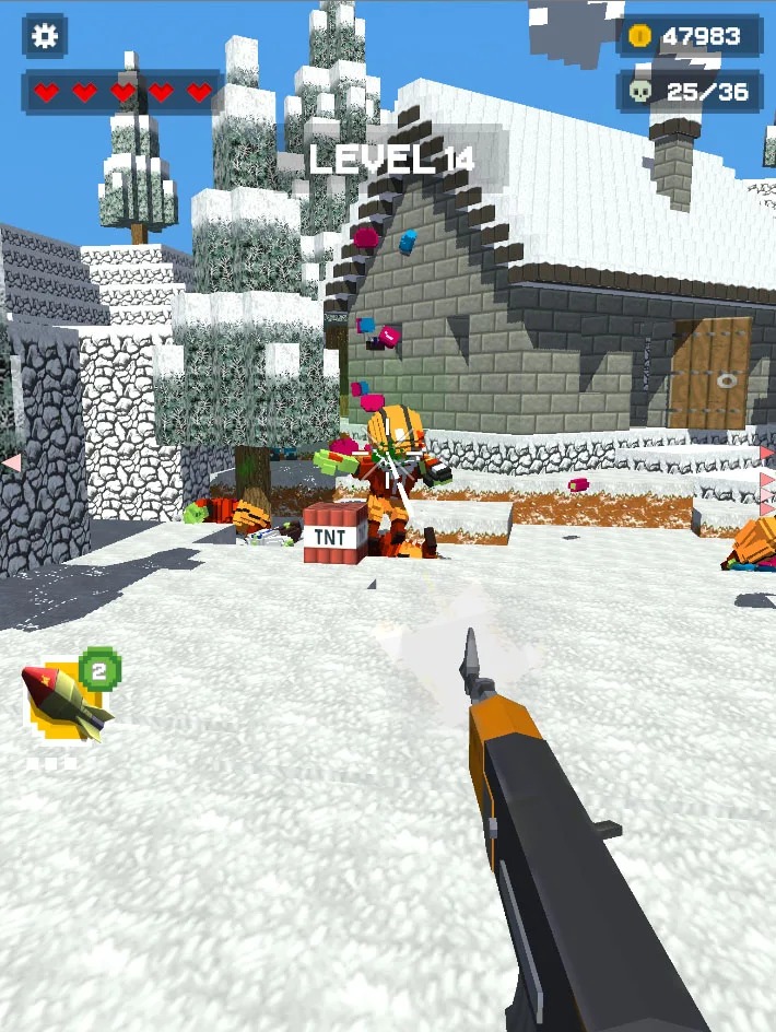 像素枪手(Pixel Gunner)游戏截图2