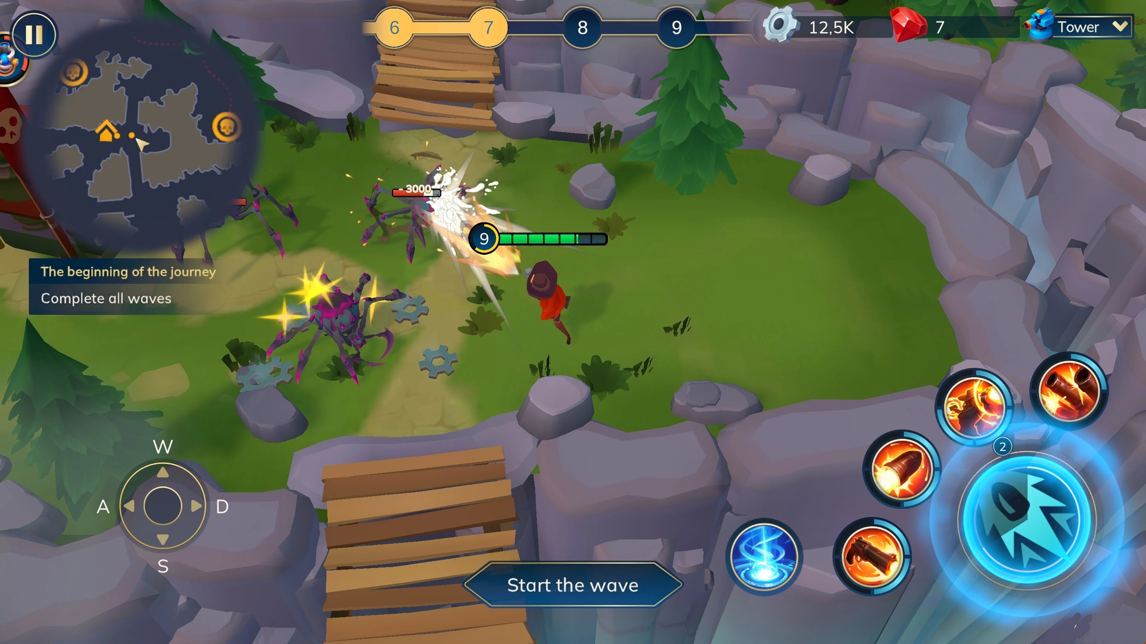 英雄塔防战(Heroes of Tower Defense Battle)游戏截图2