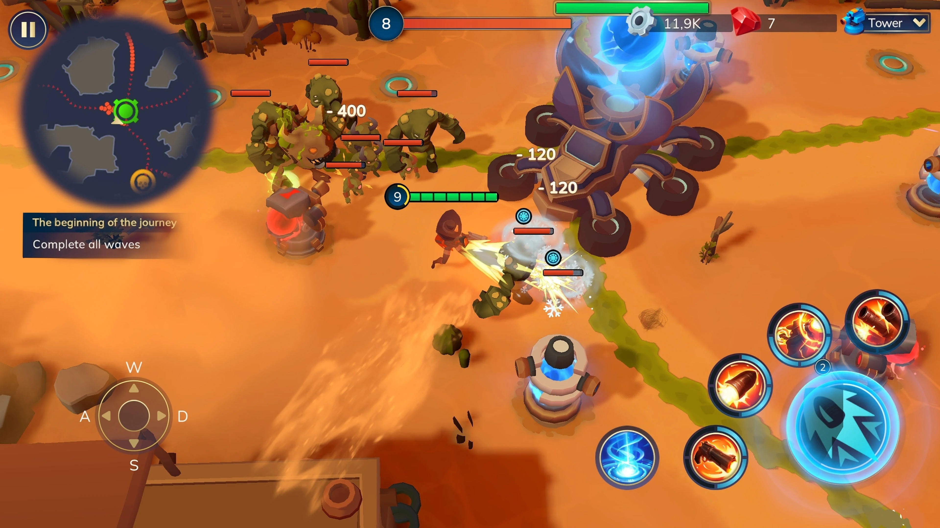 英雄塔防战(Heroes of Tower Defense Battle)游戏截图5