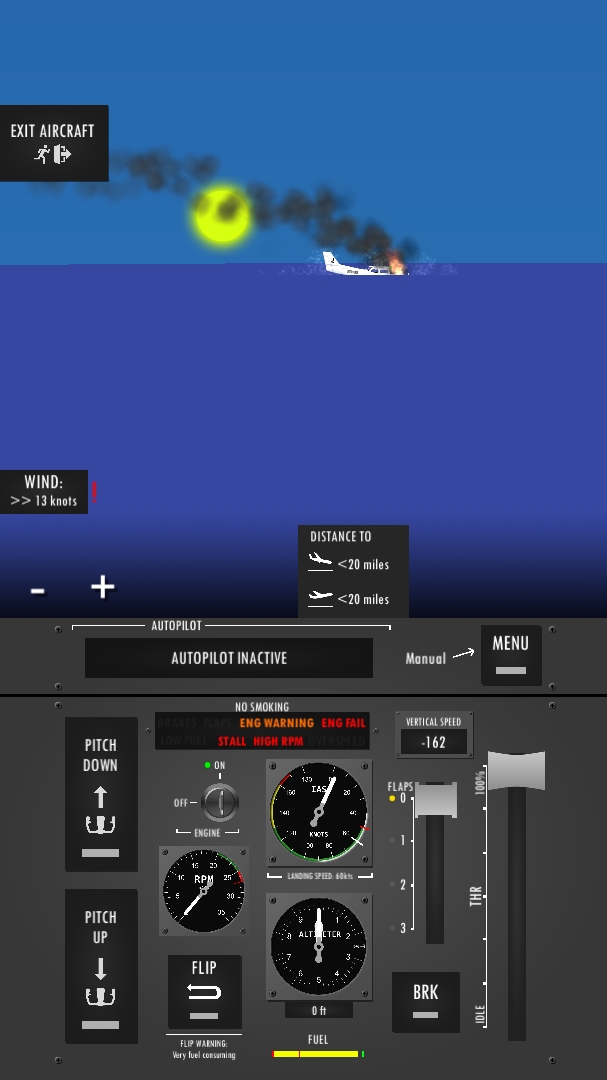 飞行模拟器2D内置菜单(Flight Simulator 2d)游戏截图4