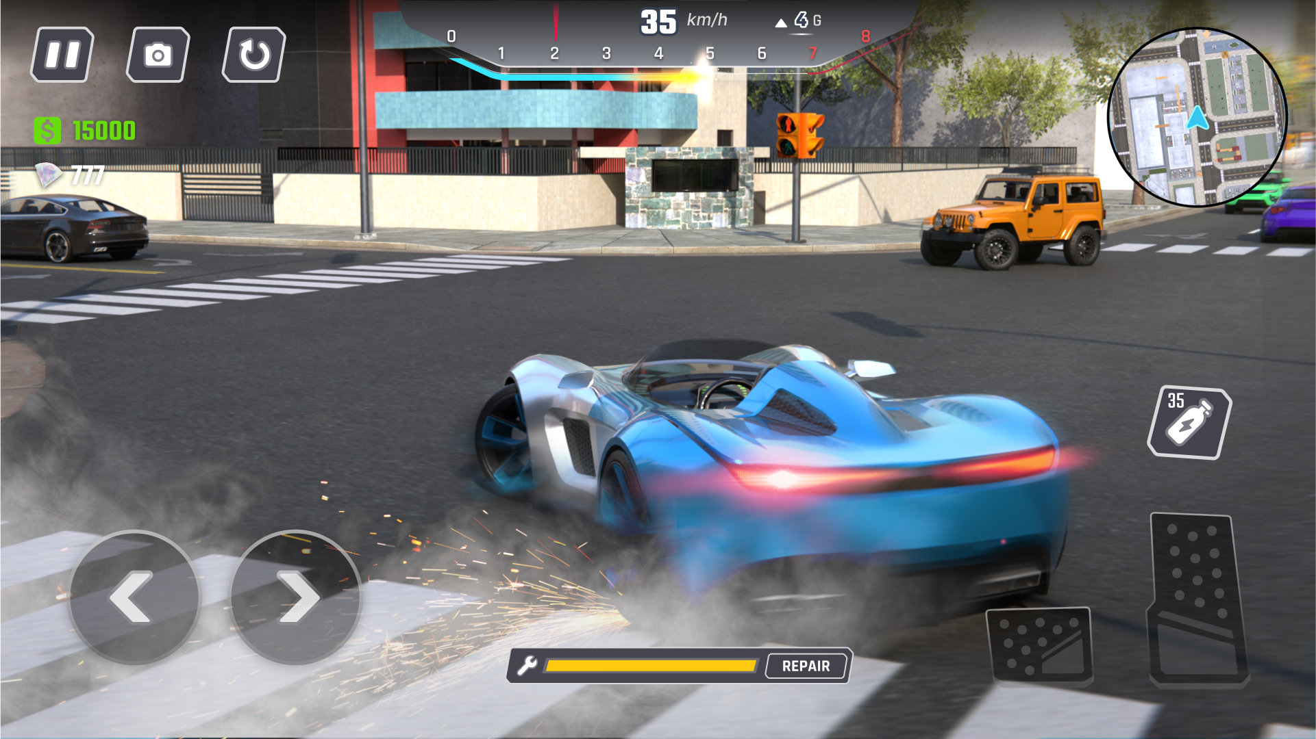 汽车驾驶模拟器3D(Real Car Driving Simulator)游戏截图4