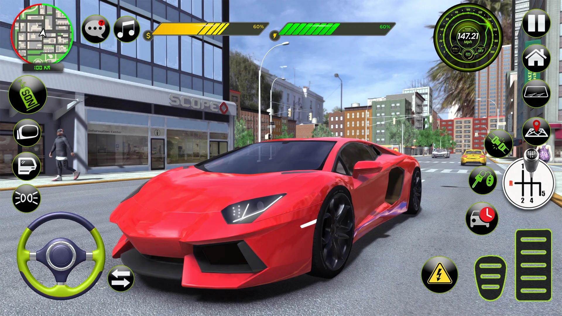 史诗汽车模拟器：兰博基尼(Racing Car Simulator) 截图4