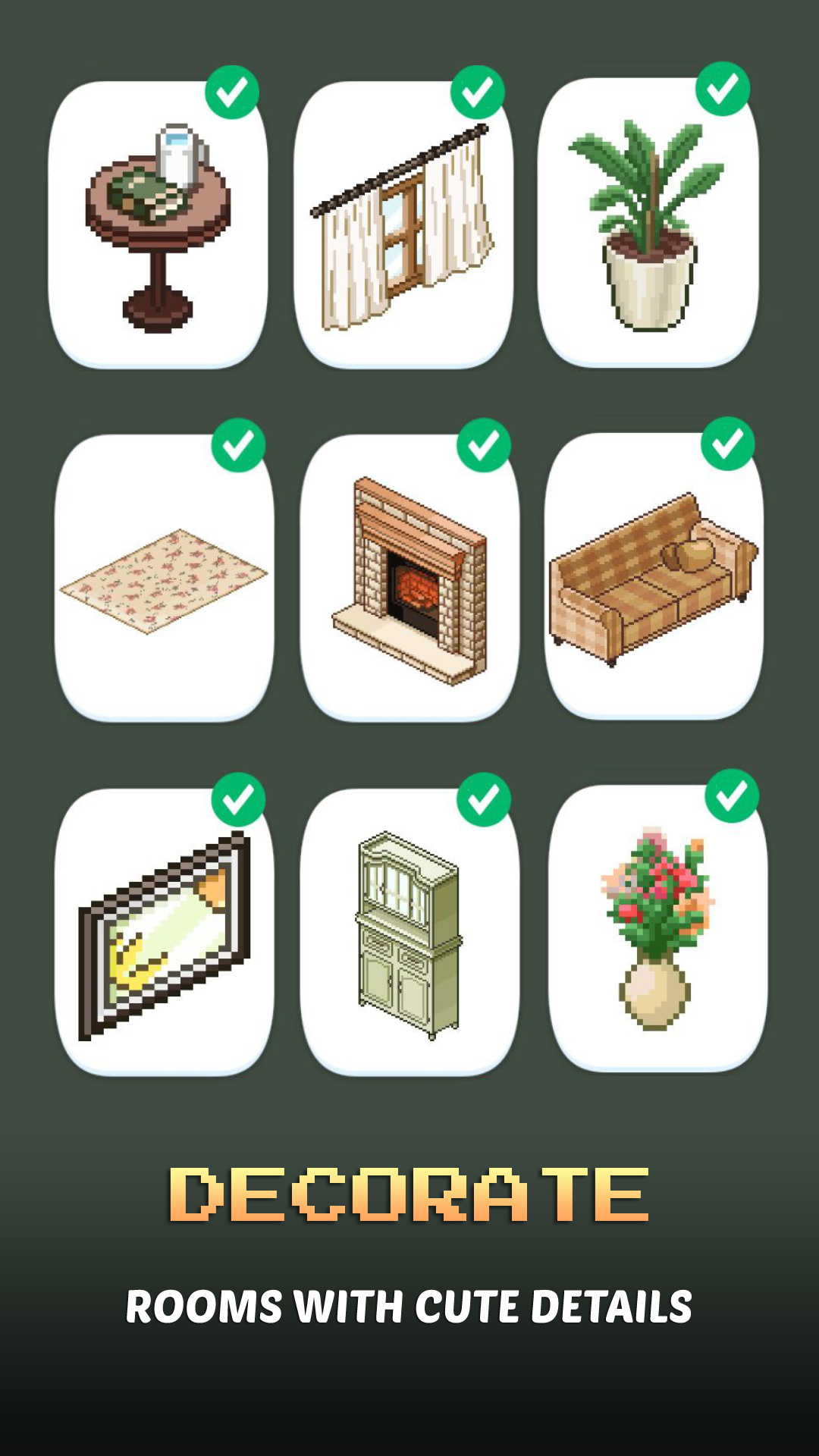 像素艺术彩色房间(Pixel Rooms) 截图3