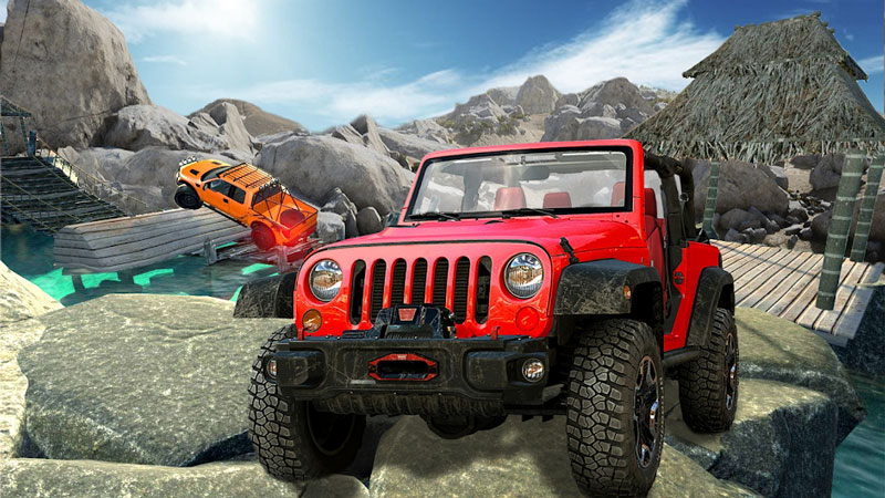 越野车驾驶模拟器(Offroad Driving Simulator 4x4)游戏截图3