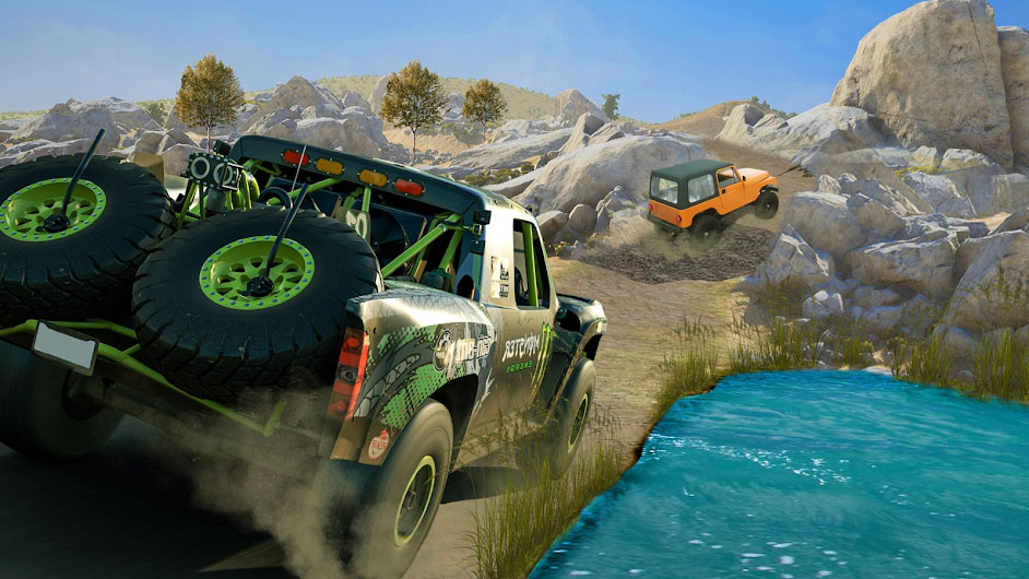 越野车驾驶模拟器(Offroad Driving Simulator 4x4)游戏截图4