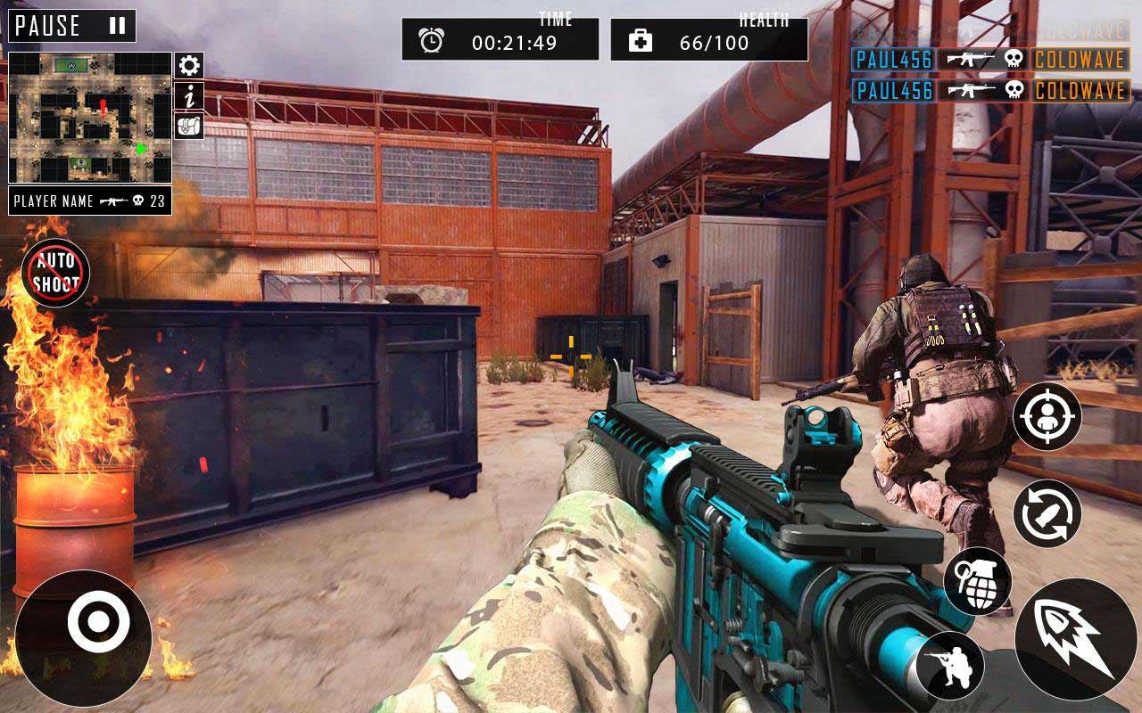 真正的突击队2020(Gun Shooting)游戏截图1