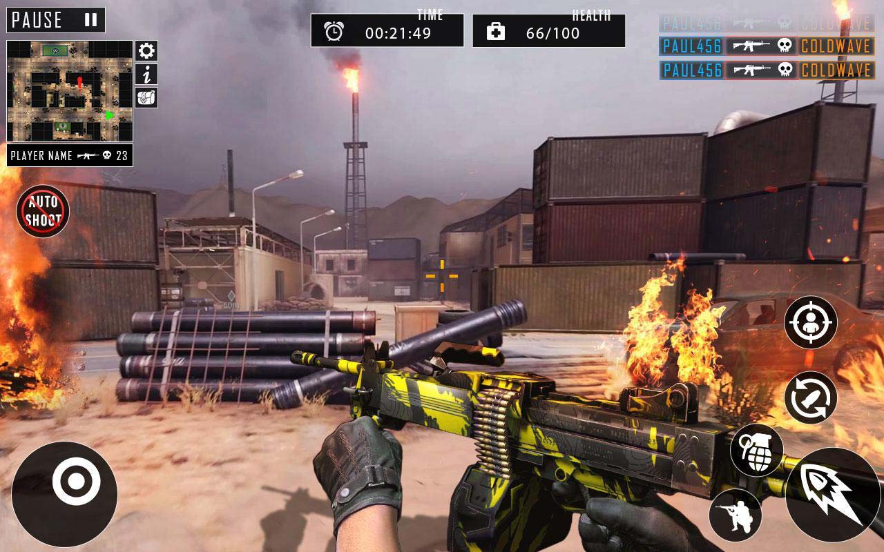 真正的突击队2020(Gun Shooting)游戏截图2