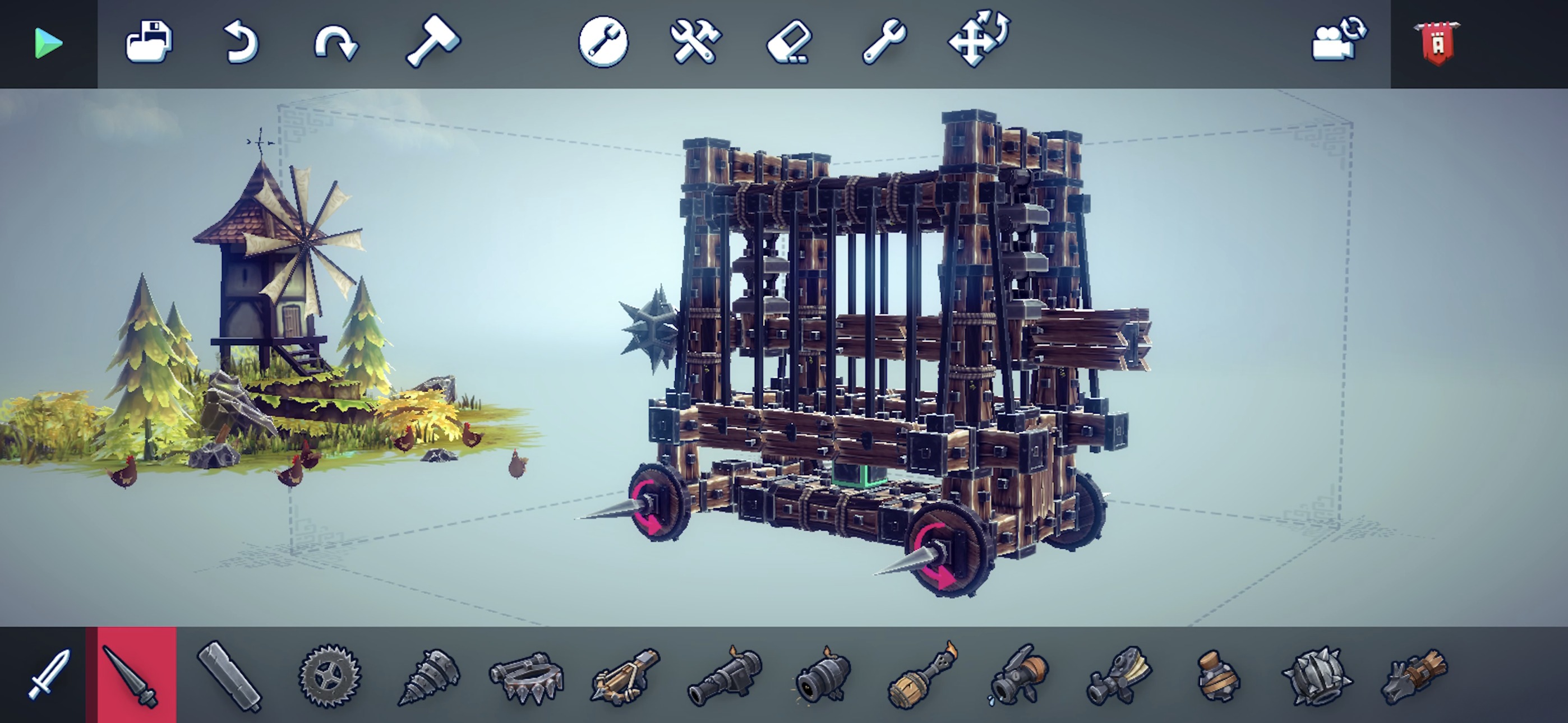 围攻(Besiege)游戏截图3