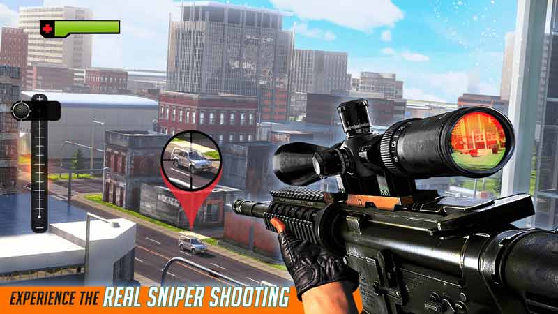 城市狙击枪射击游戏(Sniper 3d Gun Shooter Game) 截图4