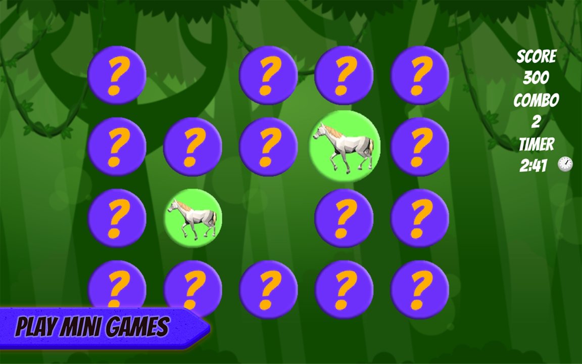 马模拟器(Horse Family - Animal Simulator 3D)游戏截图2