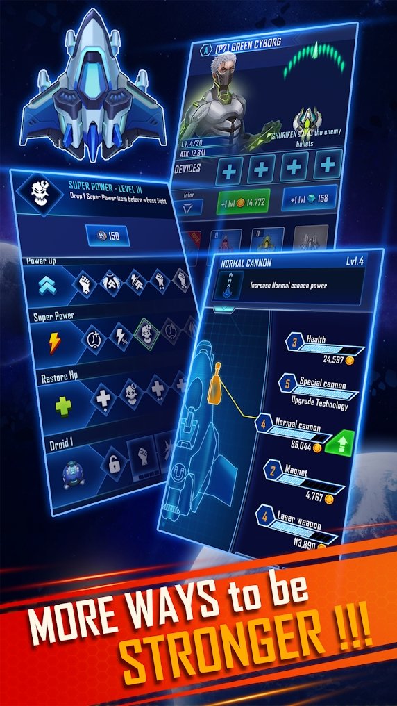 太空射手(Wind Wings (Premium))游戏截图2