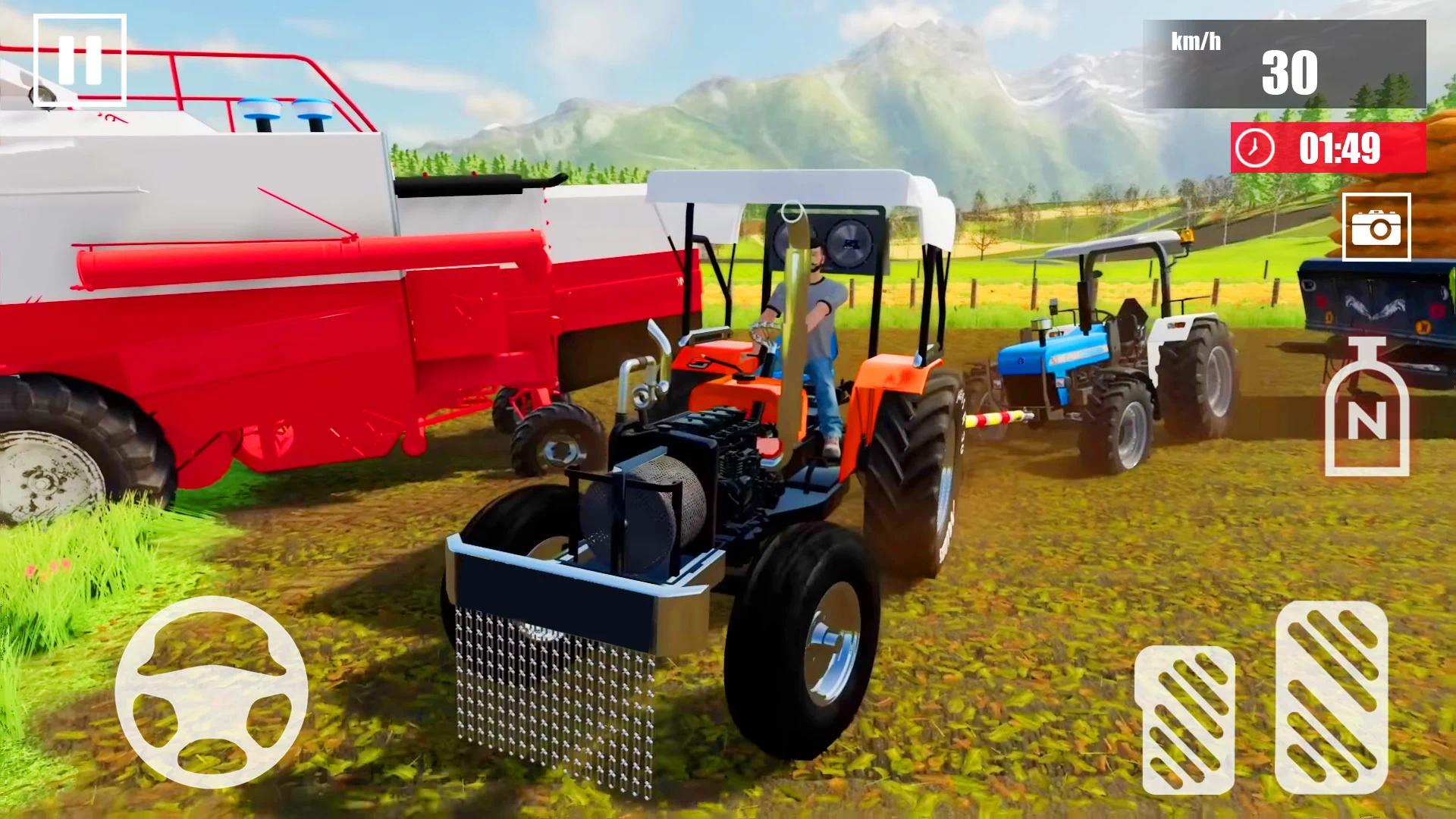拖拉机模拟器内置菜单(Tractor Simulator Farming Game)游戏截图1