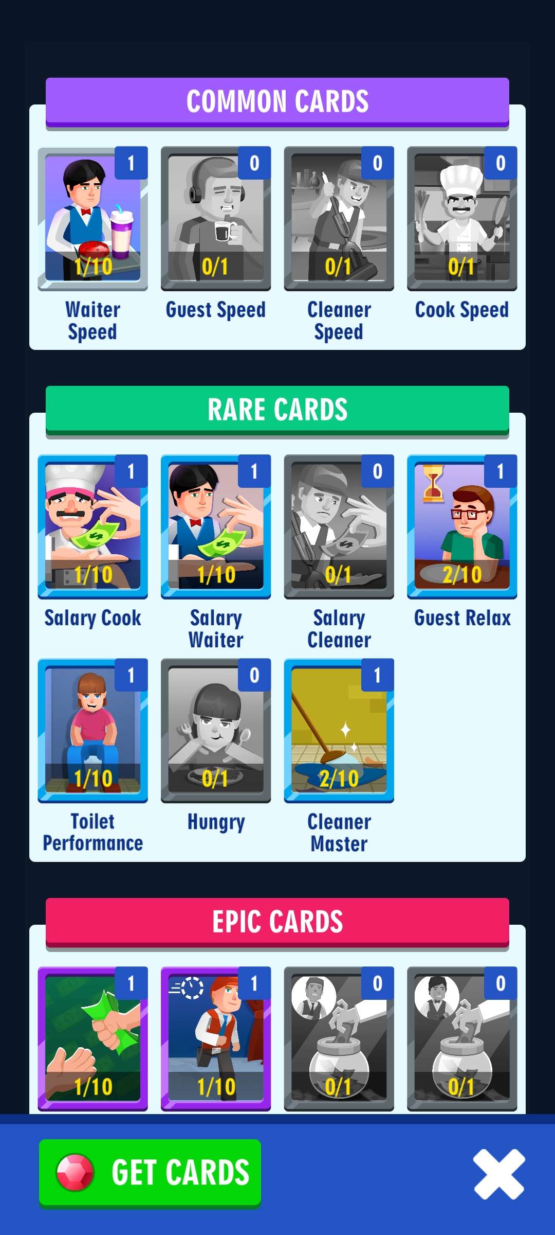 梦想餐厅：闲置大亨(Idle Restaurant)游戏截图3