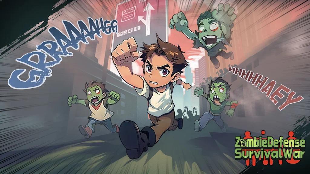 僵尸防御:生存战争(Zombie Defense:Survival War)游戏截图2