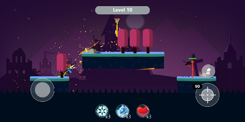 粘性战斗(Stick Hero Fighter Infinity)游戏截图2