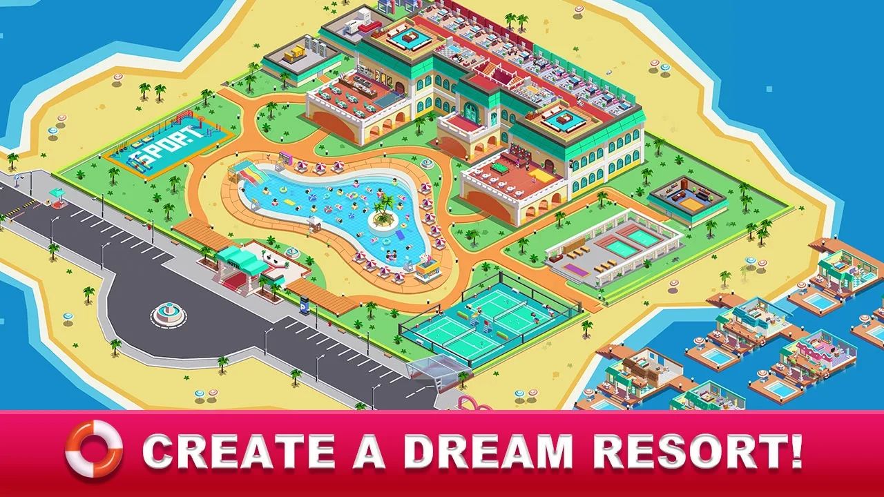 闲置度假村巨川(Sim Hotel Tycoon) 截图3