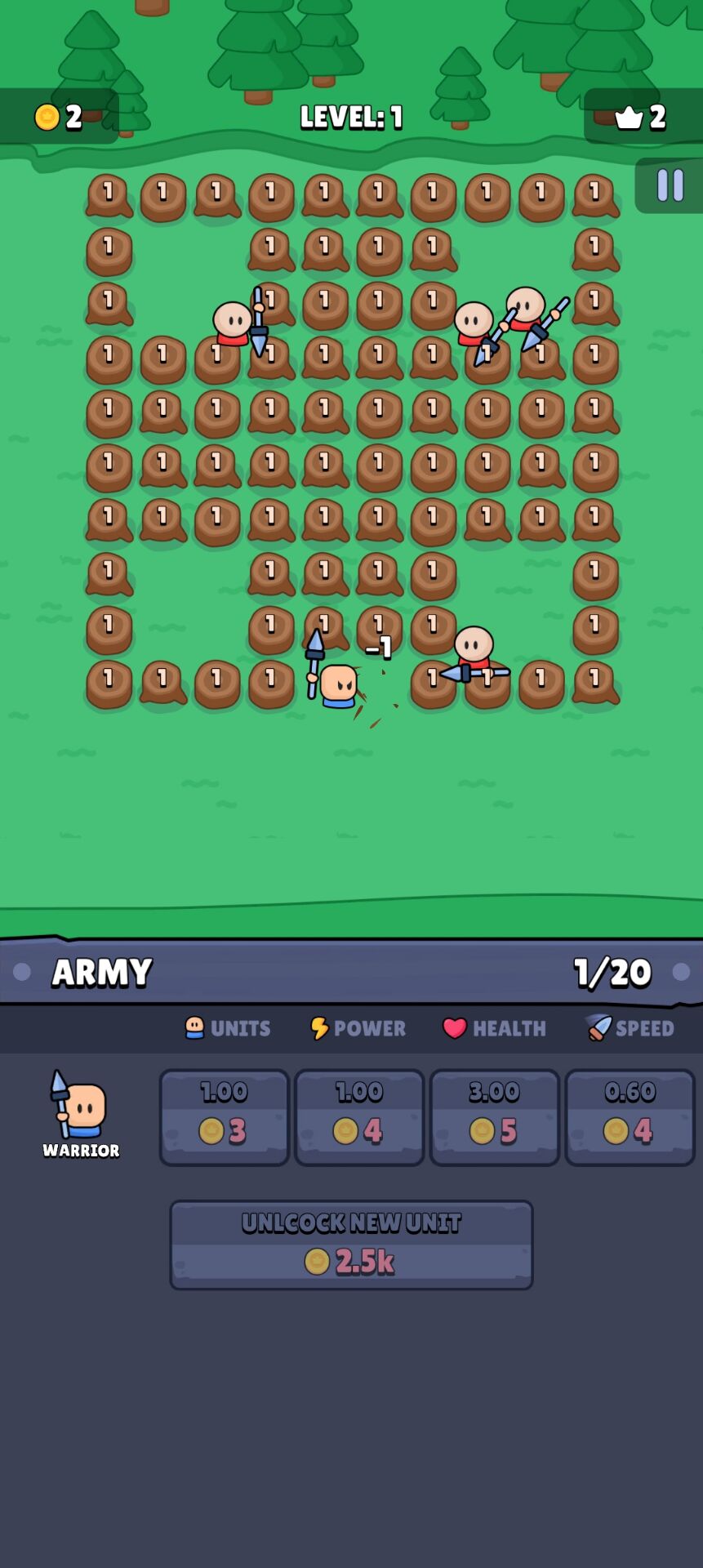 闲置勇士游戏截图2