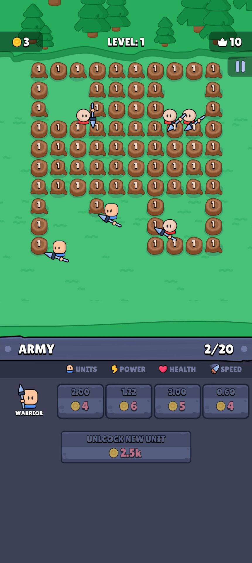 闲置勇士游戏截图3