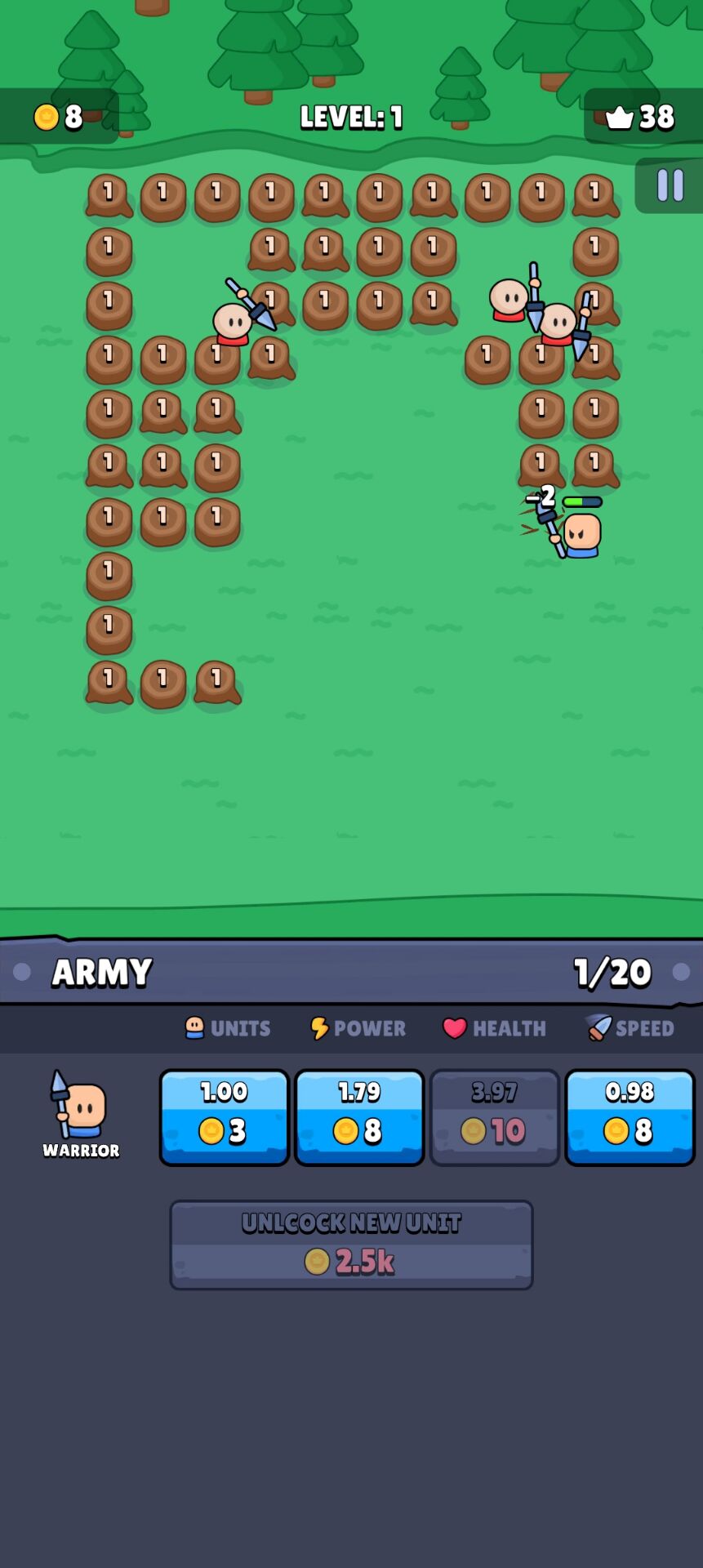 闲置勇士游戏截图4