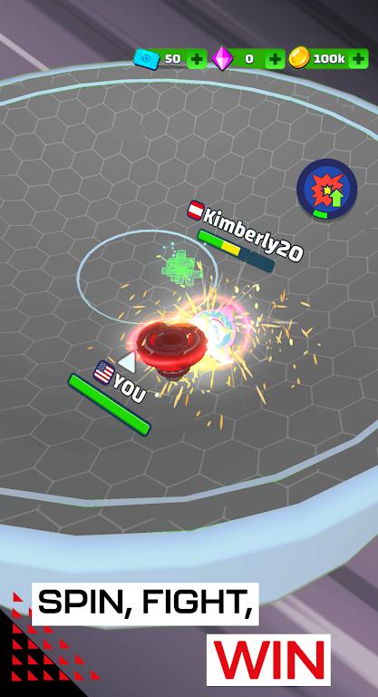 旋风陀螺(Spinner Fighter Arena)游戏截图3