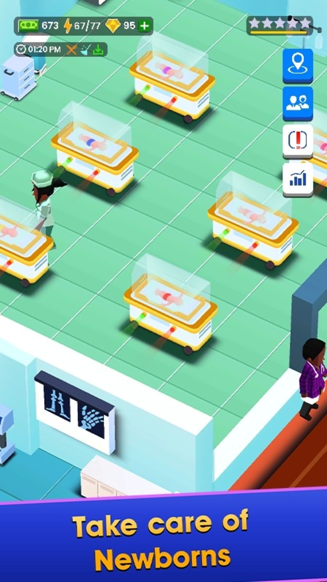 月子中心大亨内置菜单(Idle Confinement Tycoon) 截图4