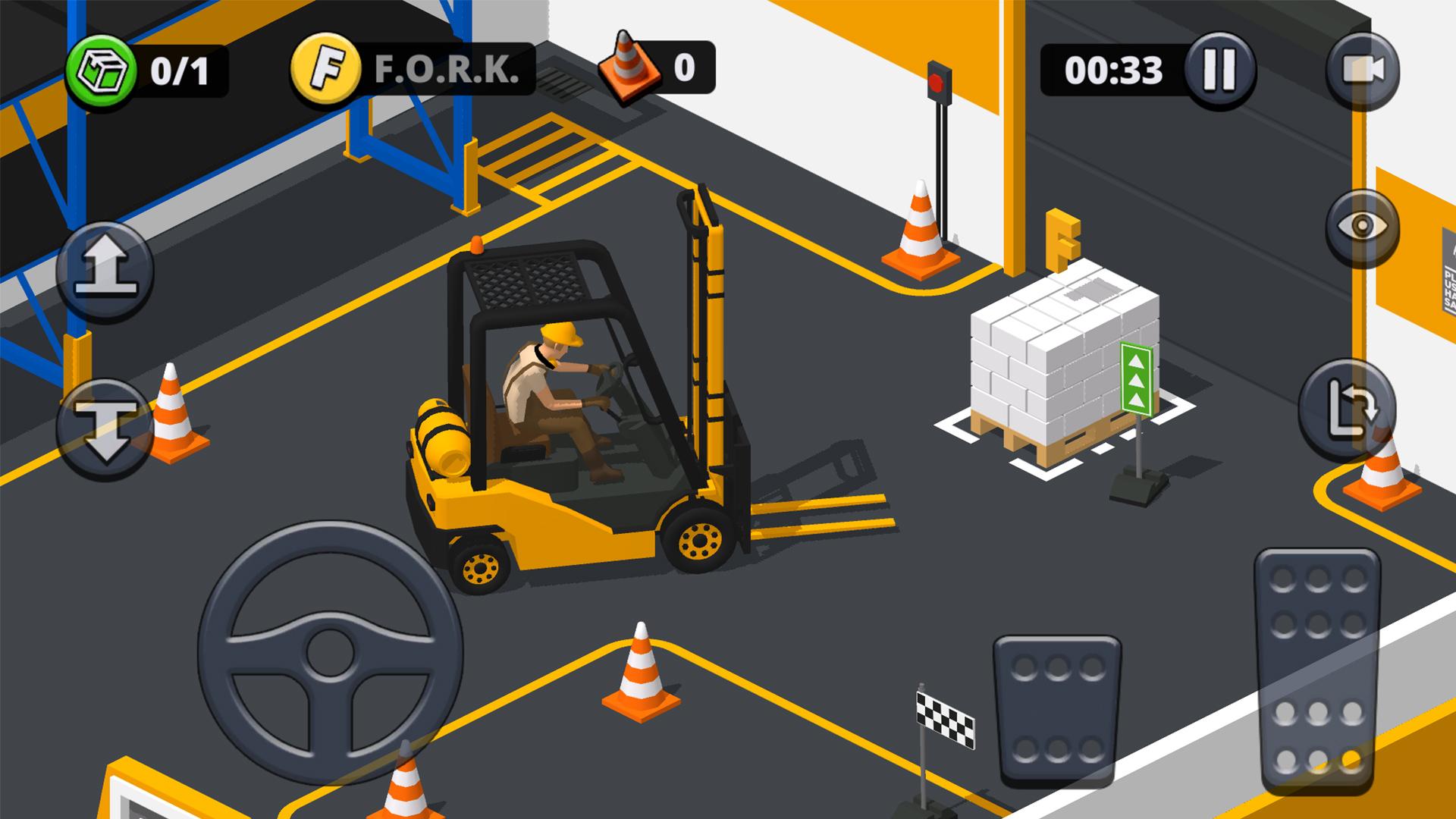 叉车极限3D(Forklift Extreme)游戏截图1