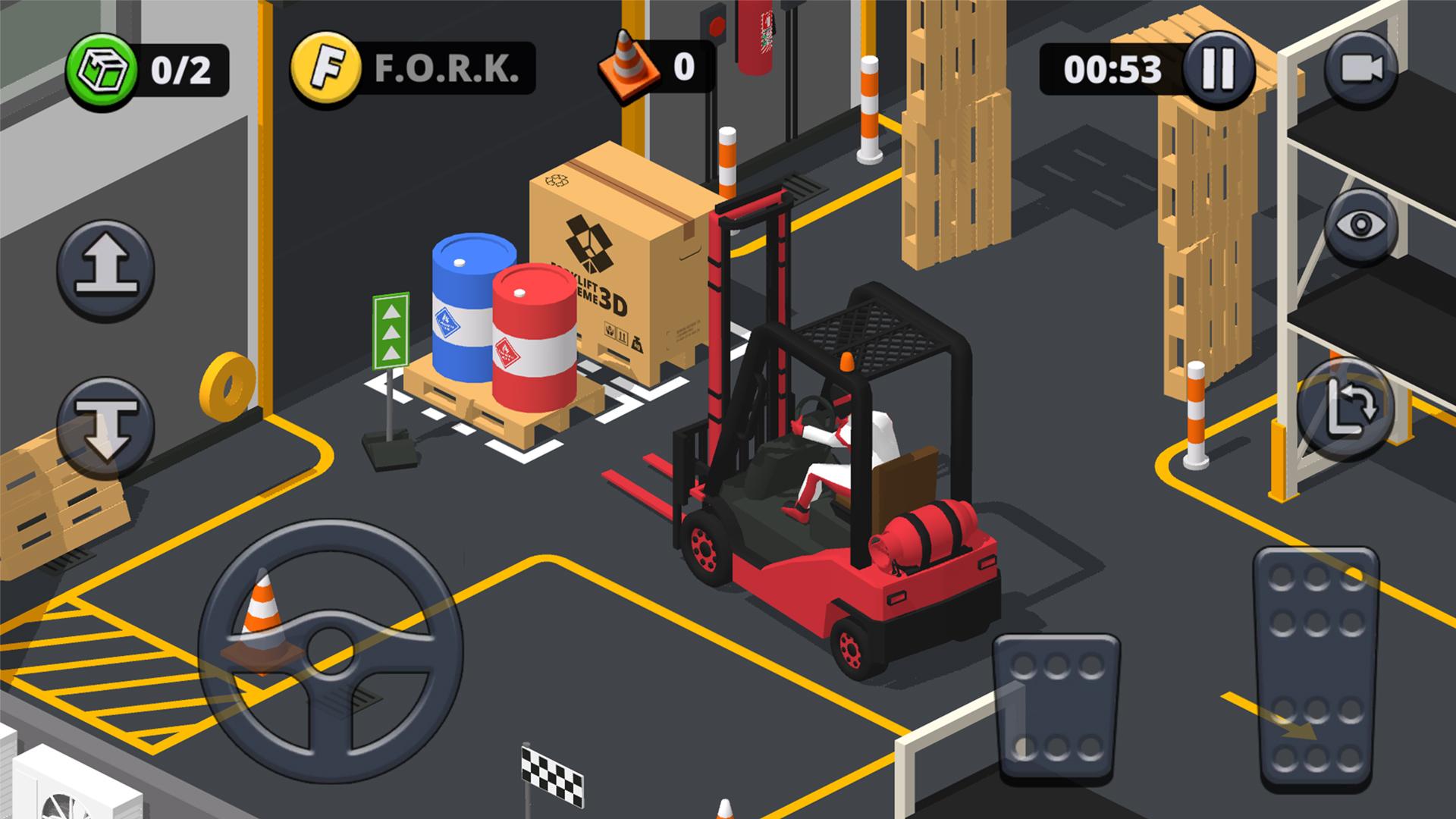 叉车极限3D(Forklift Extreme)游戏截图3
