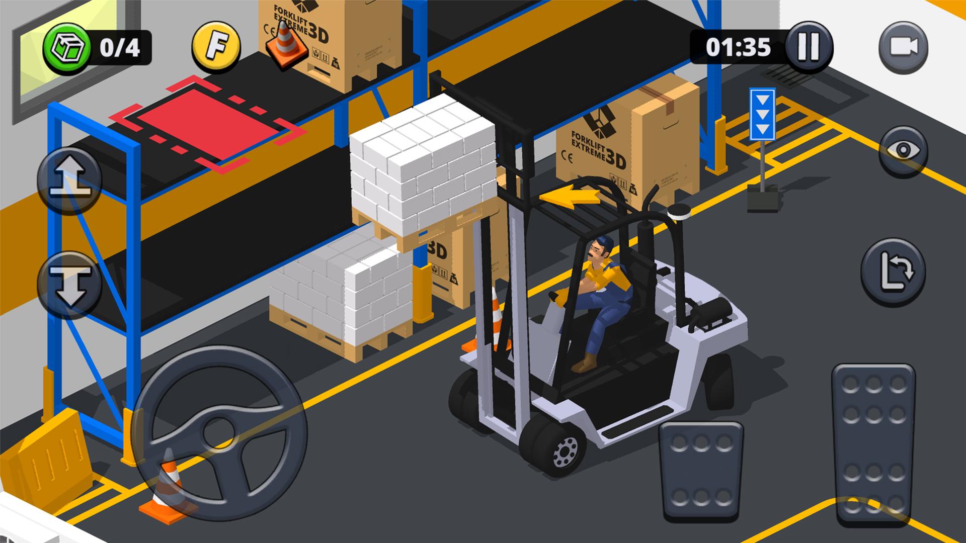 叉车极限3D(Forklift Extreme)游戏截图4