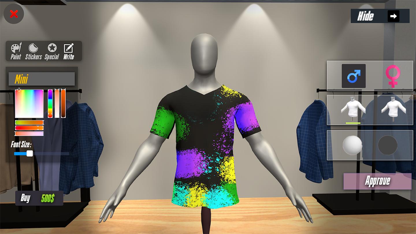 服装店模拟器3D 截图1