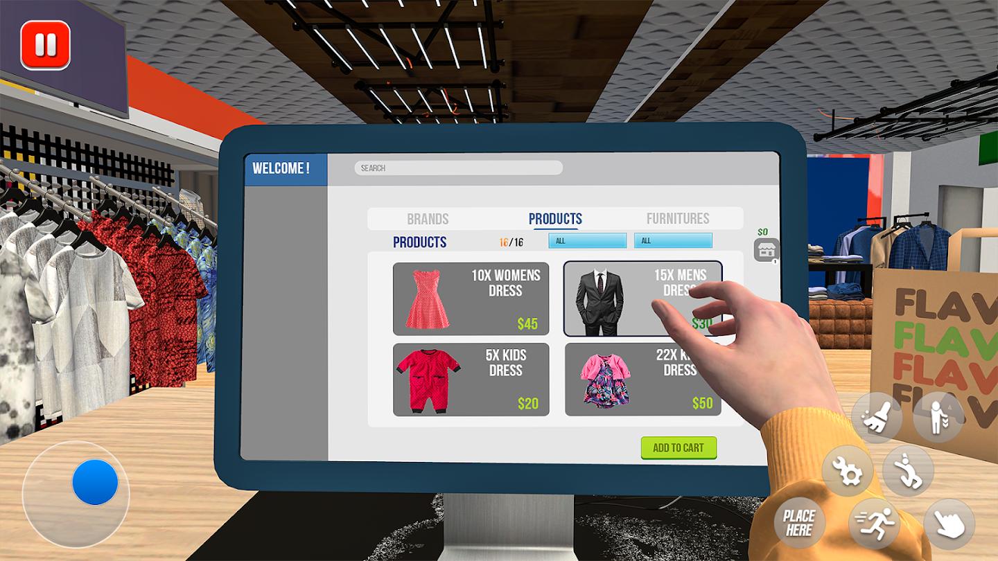 服装店模拟器3D 截图2