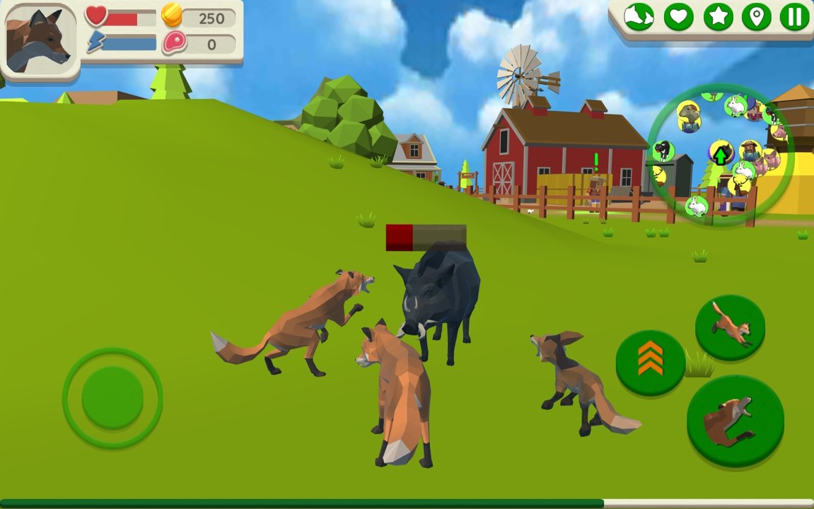 狐狸模拟器(Fox Family - Animal Simulator) 截图5