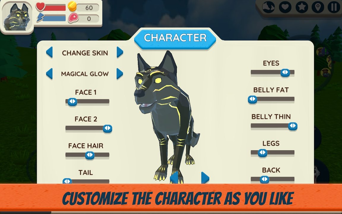 狼模拟器(Wolf Simulator: Wild Animals 3D) 截图3