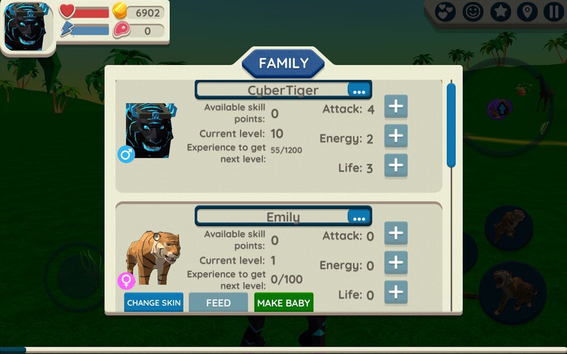 老虎模拟器(Tiger Simulator 3D) 截图2