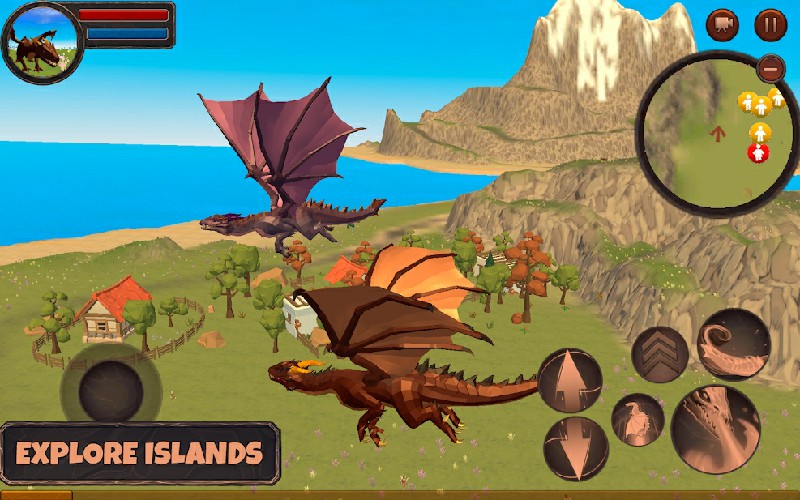 龙模拟器3D(Dragon Simulator 3D) 截图4