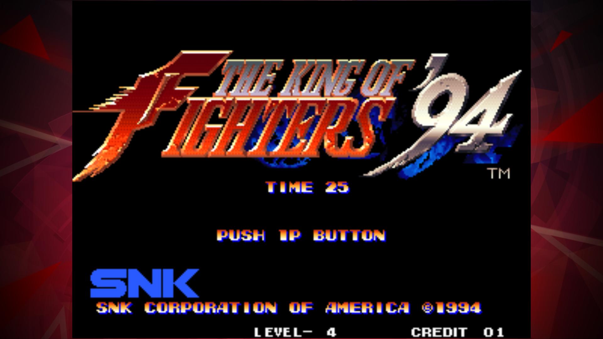 拳皇94ACANEOGEO(KOF &#039;94 ACA NEOGEO) 截图1