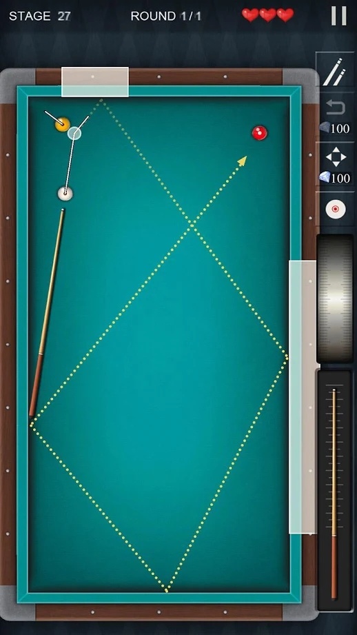 职业台球3球4球(Pro Carom Billiards 3balls 4balls)游戏截图3