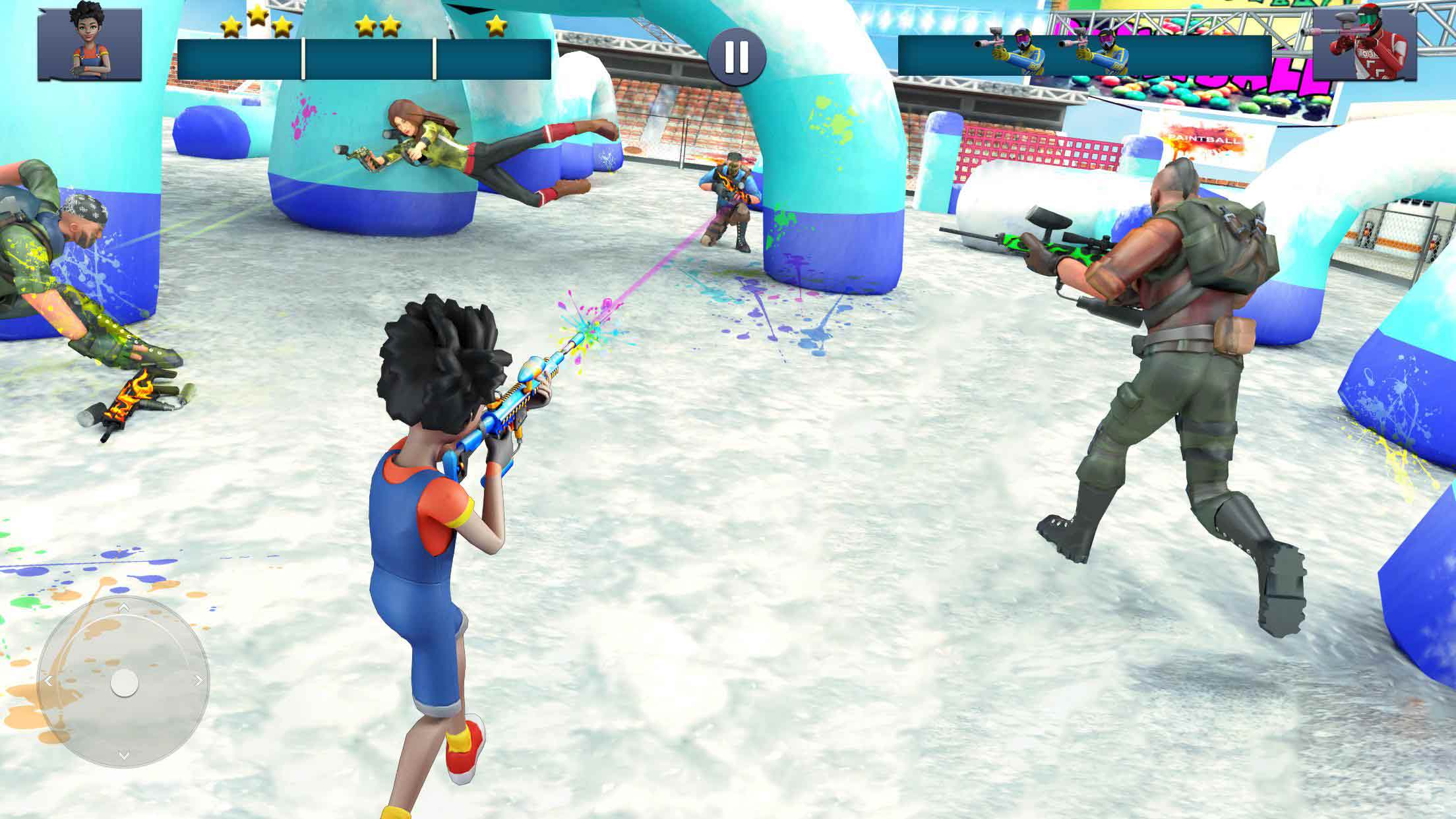 彩弹射击游戏3D(Paintball Shooting)游戏截图1