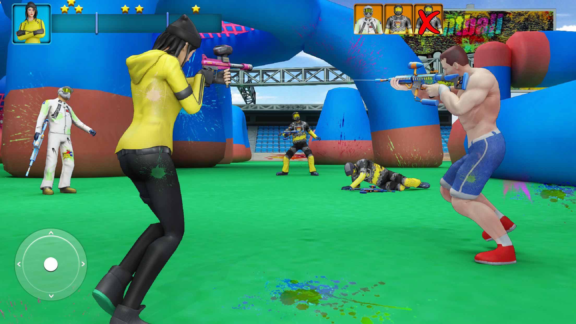 彩弹射击游戏3D(Paintball Shooting)游戏截图2