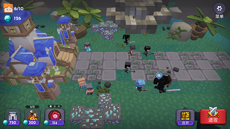 方块战士中文版游戏截图2