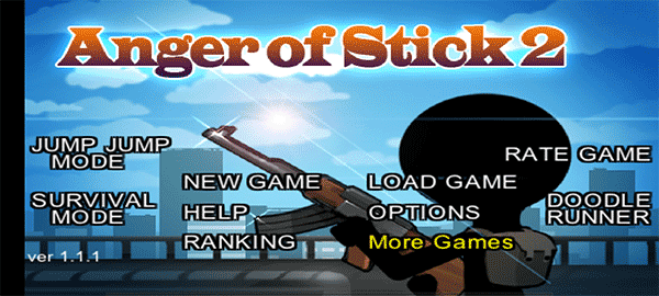 愤怒的火柴人2内置菜单(Anger of Stick 2) 截图1