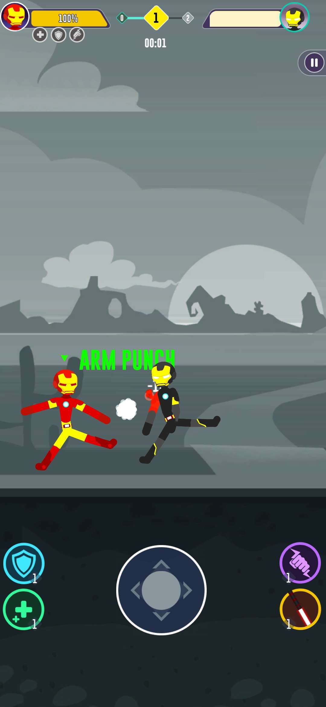 火柴人之超级影子战士(Stickman Battle) 截图4