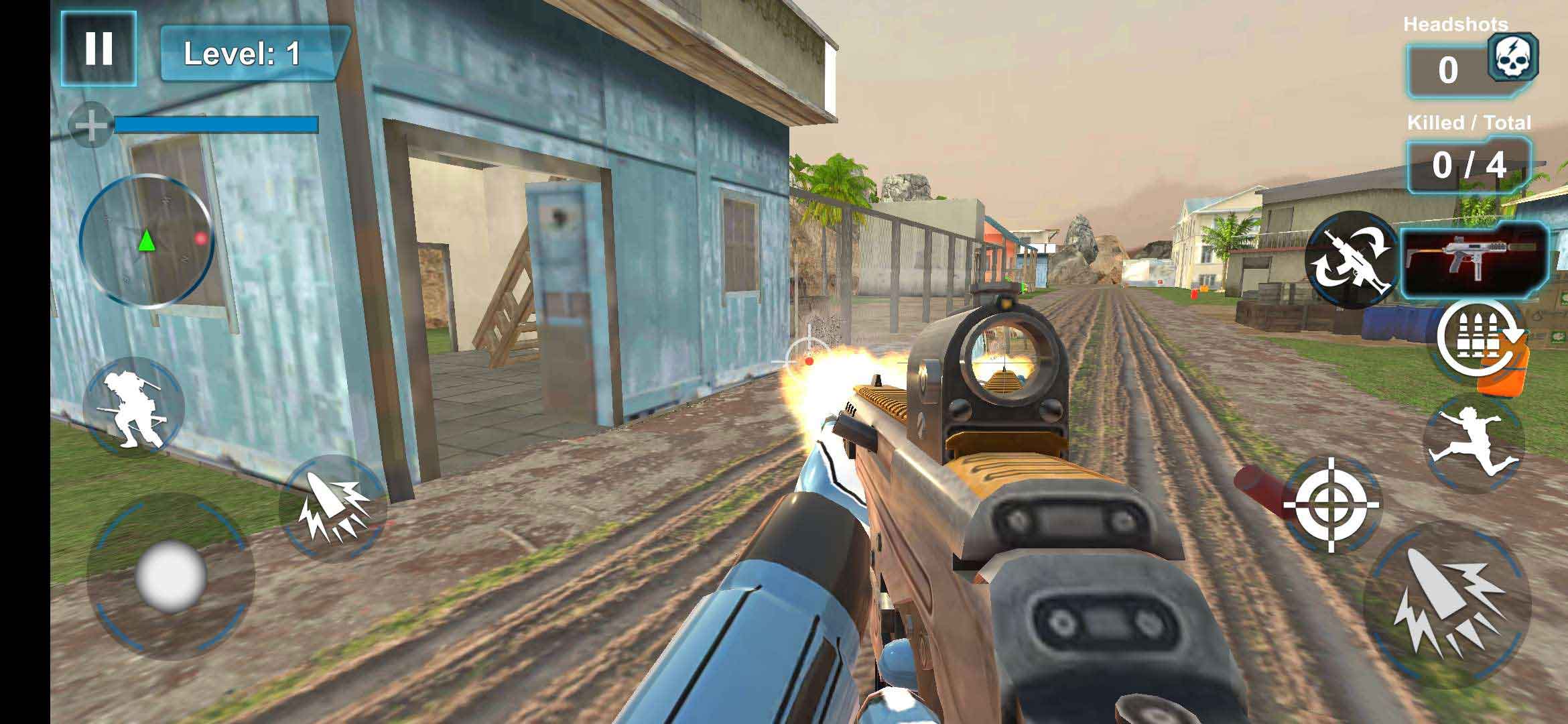 机器人射击(Robot Jungle Strike - Fps Game) 截图3