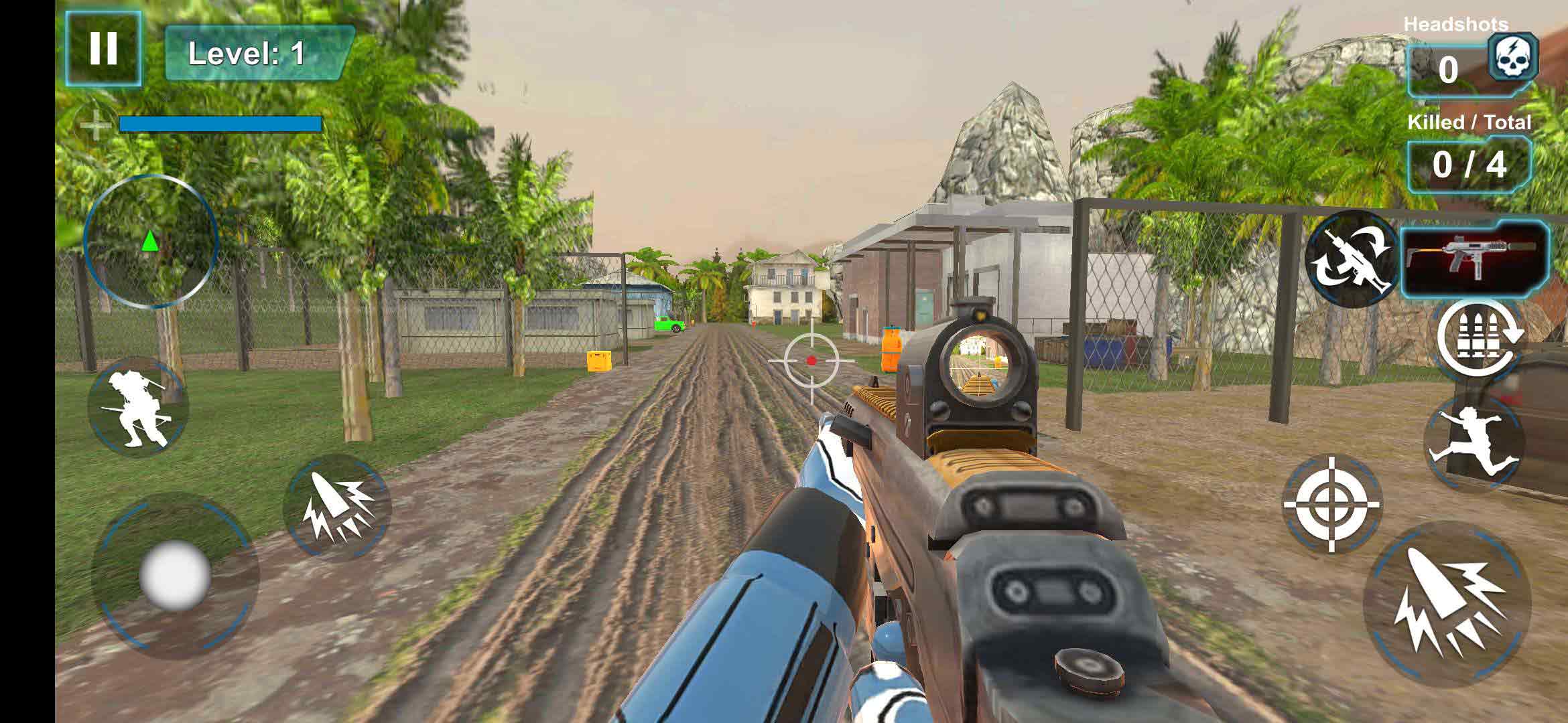 机器人射击(Robot Jungle Strike - Fps Game) 截图4