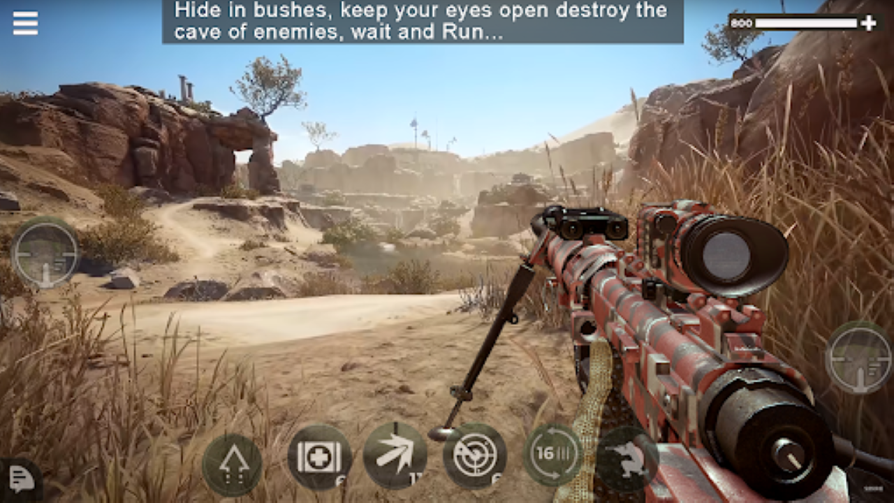 狙击手3D刺客之怒：FPS(Sniper 3d Pure shooting games) 截图1