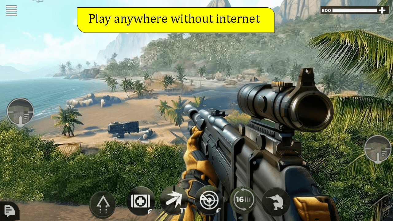 狙击手3D刺客之怒：FPS(Sniper 3d Pure shooting games) 截图2