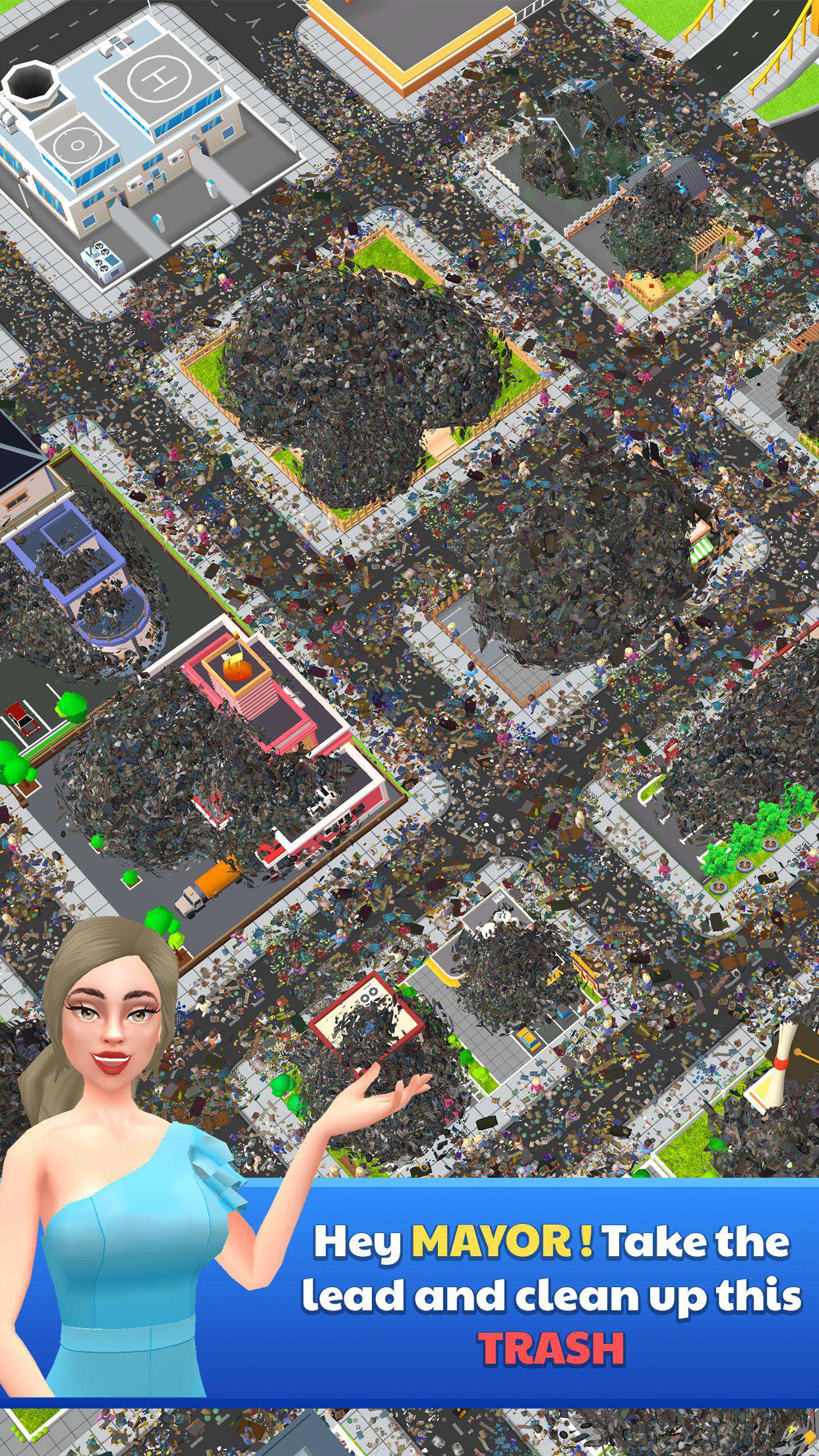 垃圾镇大亨中文版(Trash Tycoon)游戏截图2