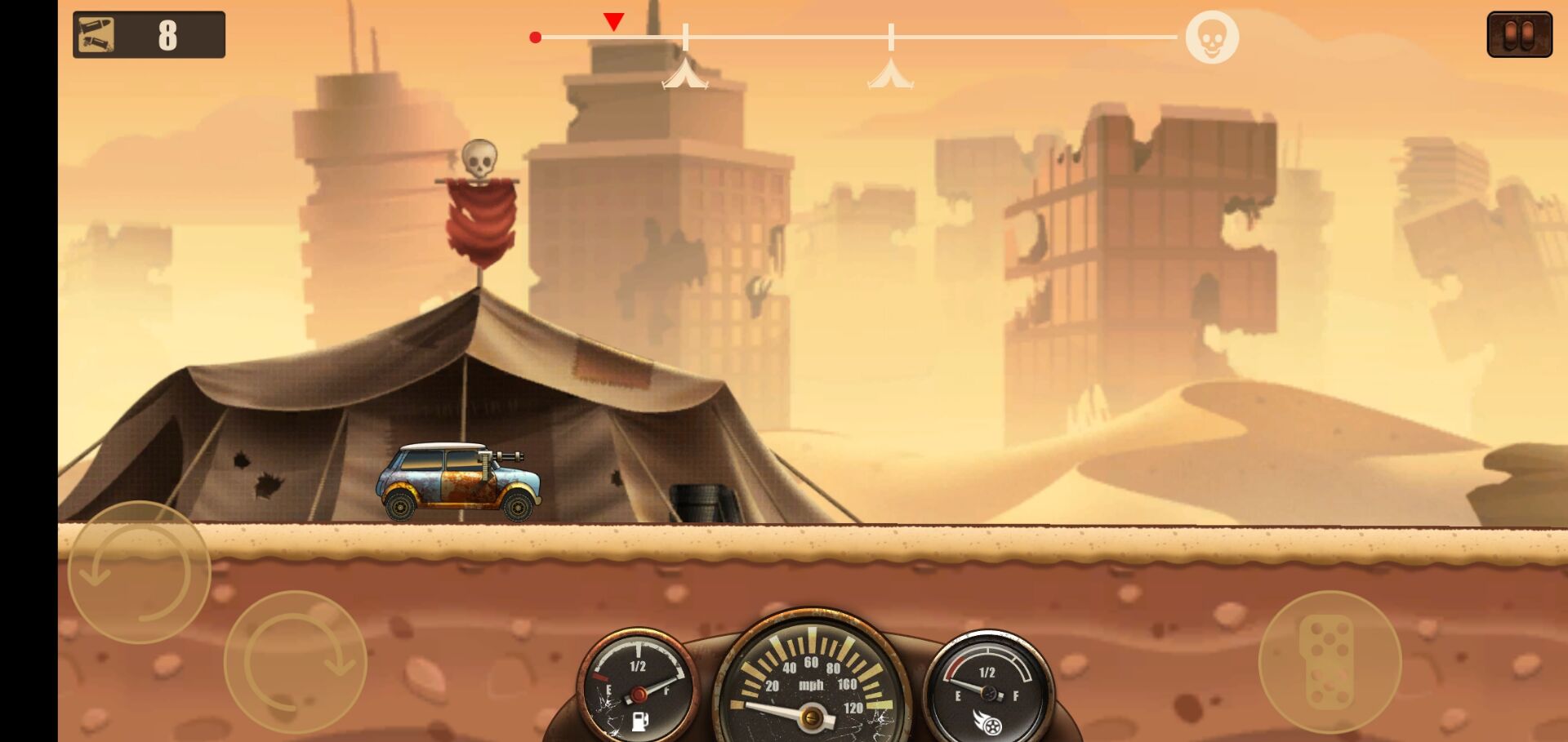 山地僵尸比赛内置菜单中文版游戏截图1