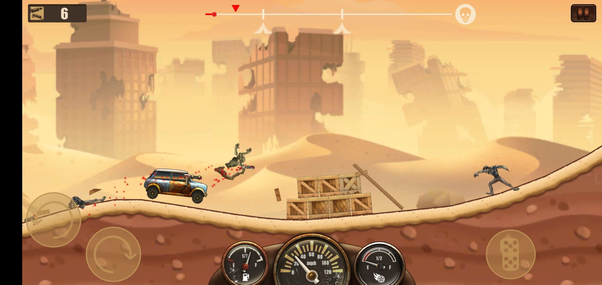 山地僵尸比赛内置菜单中文版游戏截图2