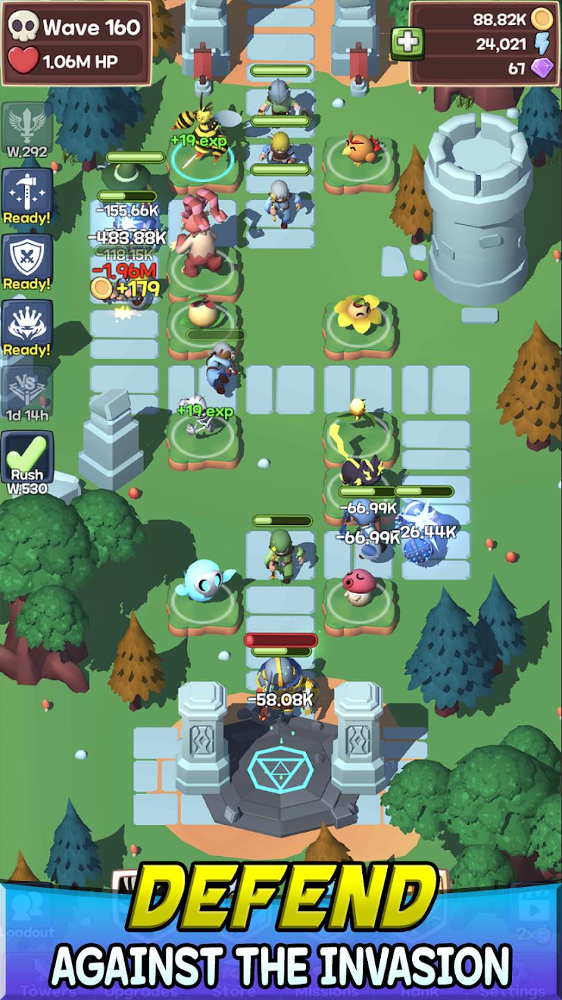 放置怪物TD进化内置菜单(MonsterTD) 截图1