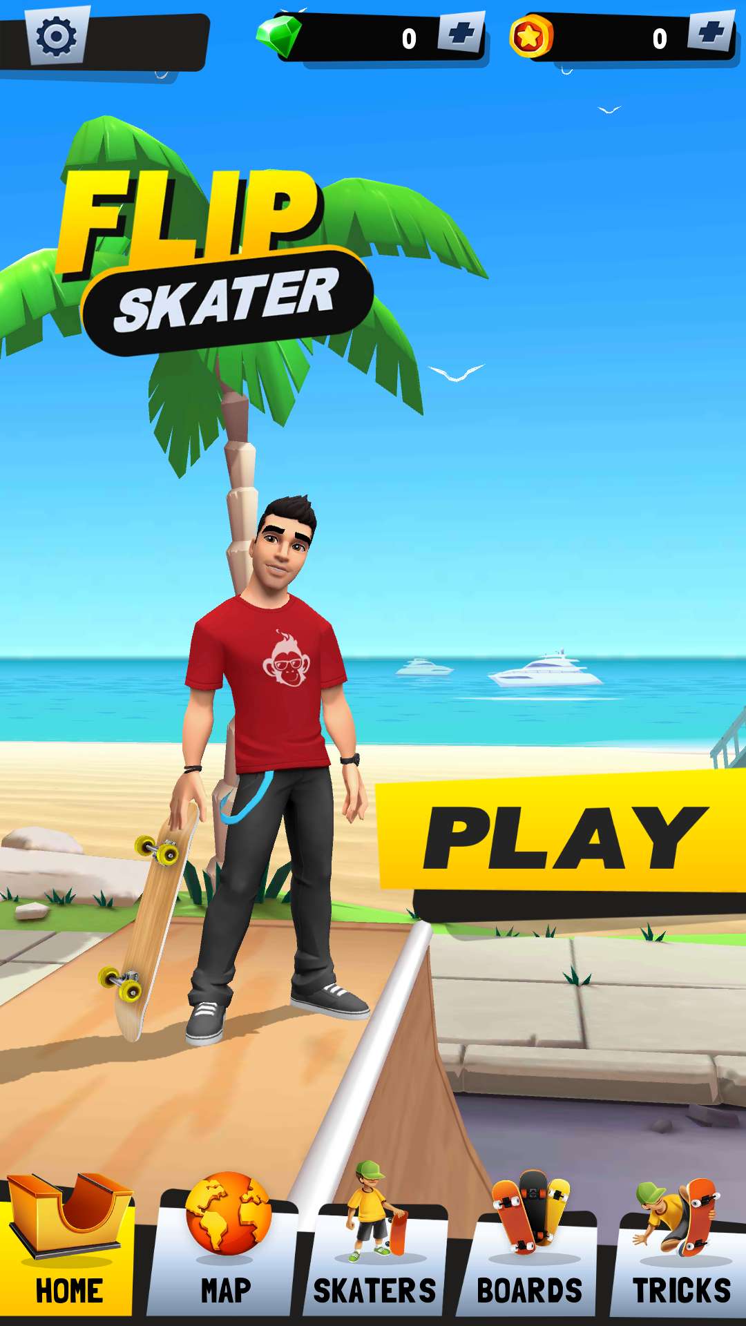 翻转溜冰者(Flip Skater)游戏截图1